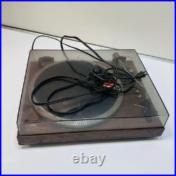 Yamaha YP-D3 Record Player Natural Sound Direct Drive Turntable Wood Vintage