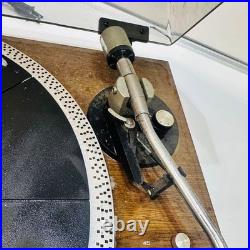 Yamaha YP-D3 Record Player Natural Sound Direct Drive Turntable Wood Vintage