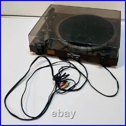 Yamaha YP-D3 Record Player Natural Sound Direct Drive Turntable Wood Vintage