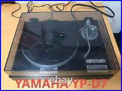 Yamaha YP-D7 Direct Drive Turntable Record Player Stereo Operation Confirmed /VG
