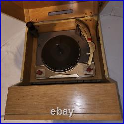 Zenith High Fidelty, Tube Record Player, Model HFY 12E, Powers Up, Parts/Repair