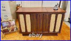 Zenith Mid-Century Stereo Console Record Player Fully Serviced & Bluetooth