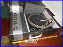 Zenith Stereophonic 5 Speaker Hi Fi Record Player Portable Tube 4 Restoration