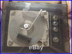 Zenith Z565 Record Player Circle of Sound Mid Century Record Player